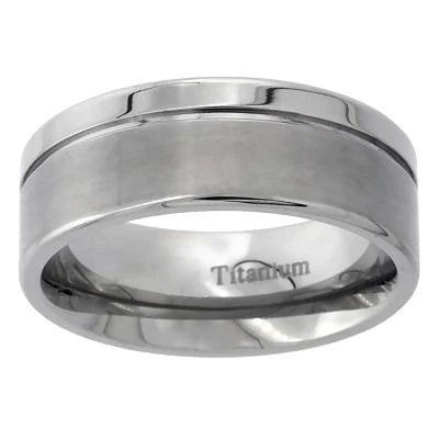 Steel Wedding Rings