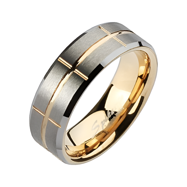ASCHOLA MEN'S TUNGSTEN RING