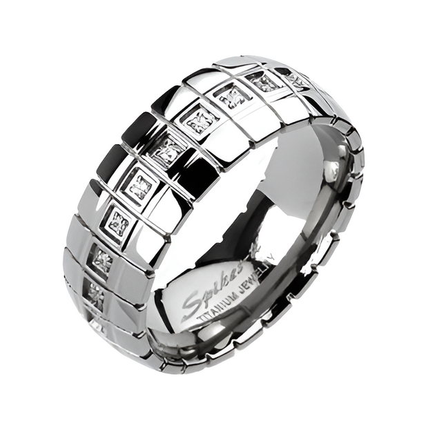 CROCK 8mm MEN'S WEDDING RING
