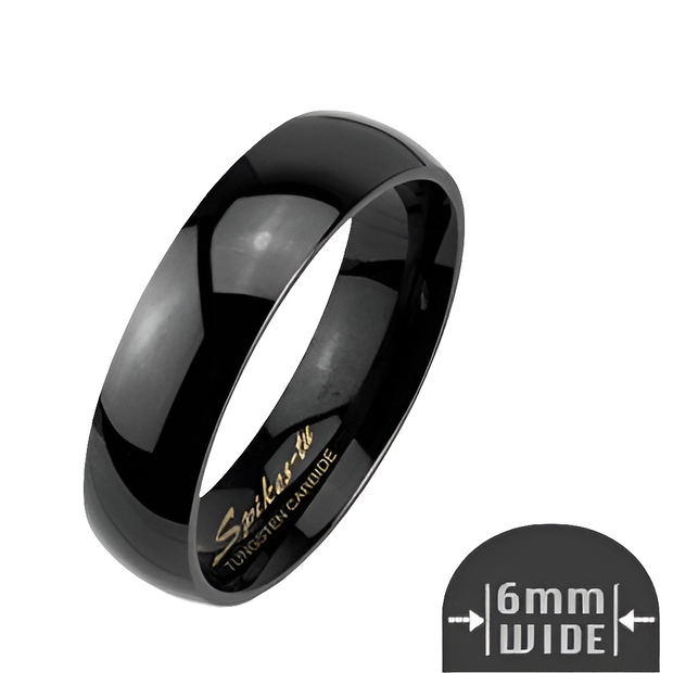 THE SHINNING 6mm TUNGSTEN MENS WEDDING RING