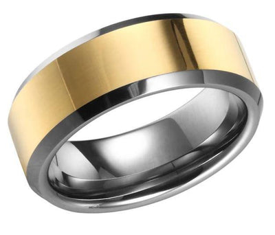 AREA 7 8mm TUNGSTEN MEN'S RING - www.mensrings.co.nz