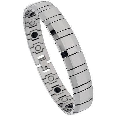 DODGE EM.. mens tungsten bracelet - www.mensrings.co.nz