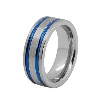 CHRONIC MENS TUNGSTEN RING - www.mensrings.co.nz