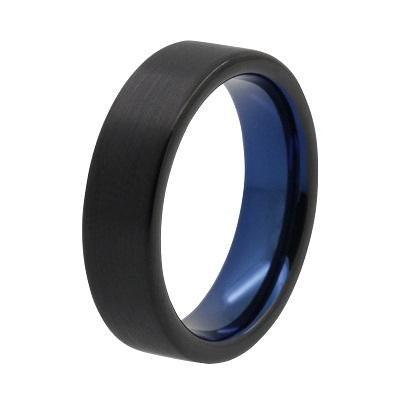 FATTS 8 MM MEN'S TUNGSTEN RING - www.mensrings.co.nz