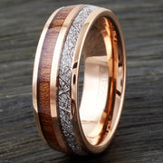 Meteorite Men Couples Ring - www.mensrings.co.nz