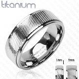 STELLA 8mm - 6mm MEN'S WEDDING RING - www.mensrings.co.nz