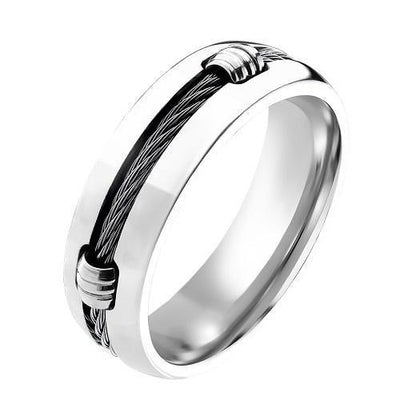 CHAI 7mm MEN'S WEDDING RING - www.mensrings.co.nz