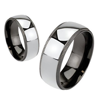 BULLET 8mm MEN'S WEDDING RING - www.mensrings.co.nz