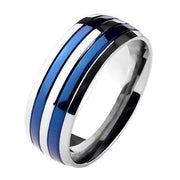CHOKA 8mm MEN'S WEDDING RING - www.mensrings.co.nz