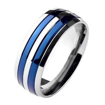 CHOKA 8mm MEN'S WEDDING RING - www.mensrings.co.nz