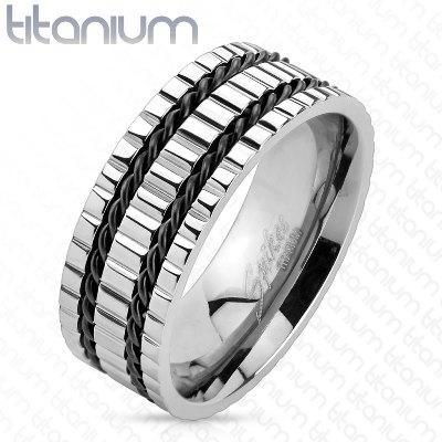 LAVA 8mm MEN'S WEDDING RING - www.mensrings.co.nz