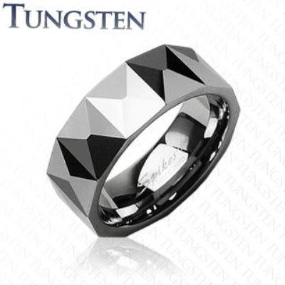 SKYE 8mm TUNGSTEN MENS WEDDING RING - www.mensrings.co.nz