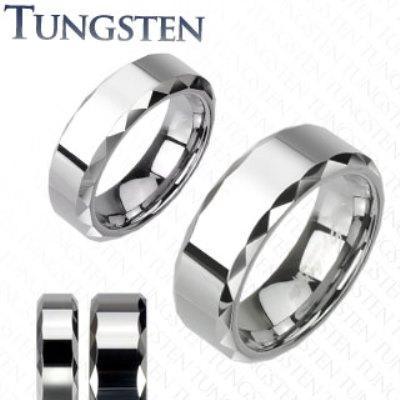 GHOST 8mm TUNGSTEN MENS WEDDING RING - www.mensrings.co.nz