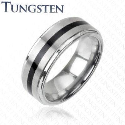 ELYSIUM 8mm TUNGSTEN MEN' S RING - www.mensrings.co.nz