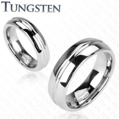 HOLLY 8mm TUNGSTEN MENS WEDDING RING - www.mensrings.co.nz