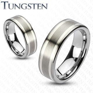 AYE 8mm TUNGSTEN MENS WEDING RING - Size 12 only - www.mensrings.co.nz