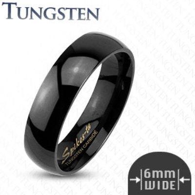 THE SHINNING 6mm TUNGSTEN MENS WEDDING RING - www.mensrings.co.nz