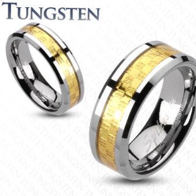 INCUBUS 8mm TUNGSTEN MEN'S RING - www.mensrings.co.nz