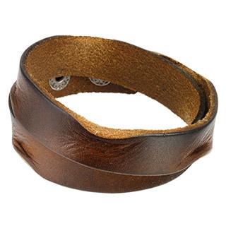 STRAPPED Leather Bracelet - www.mensrings.co.nz