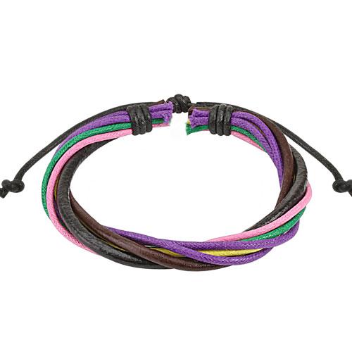 ELECTRIX Leather Bracelet - www.mensrings.co.nz