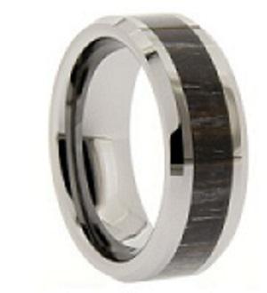MONSURE 8mm MENS TUNGSTEN RING - www.mensrings.co.nz