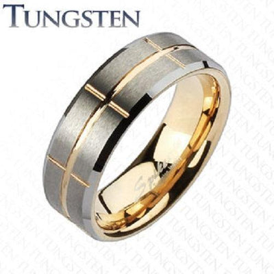 ASCHOLA MEN'S TUNGSTEN RING - www.mensrings.co.nz