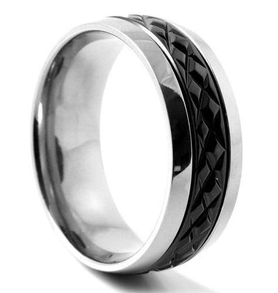 BRAW 8mm MEN'S WEDDING RING - www.mensrings.co.nz