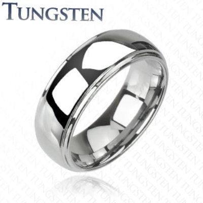 DEMON 8mm TUNGSTEN MEN'S RING - www.mensrings.co.nz