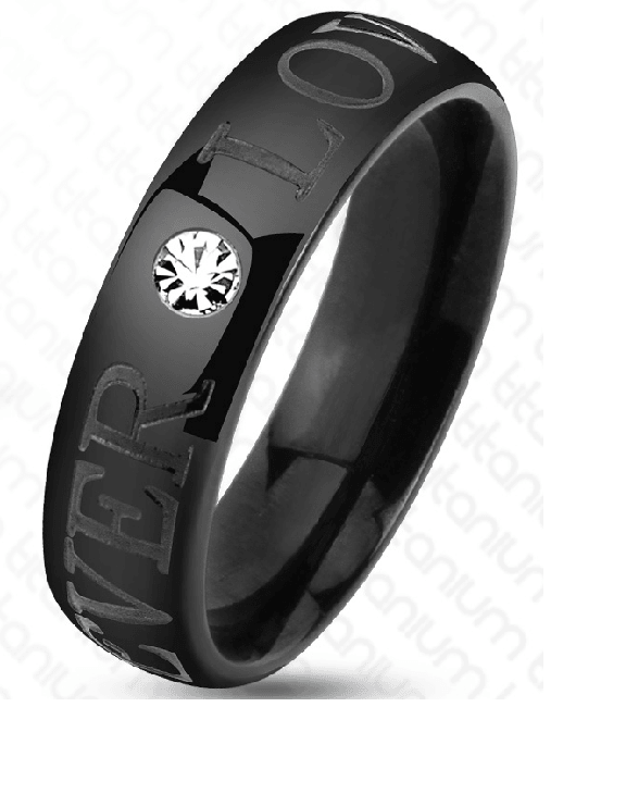 LOVE 6mm Men's Wedding Ring - www.mensrings.co.nz