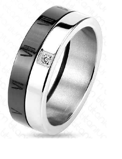 ROMAN 8MM MEN'S WEDDING RING - www.mensrings.co.nz